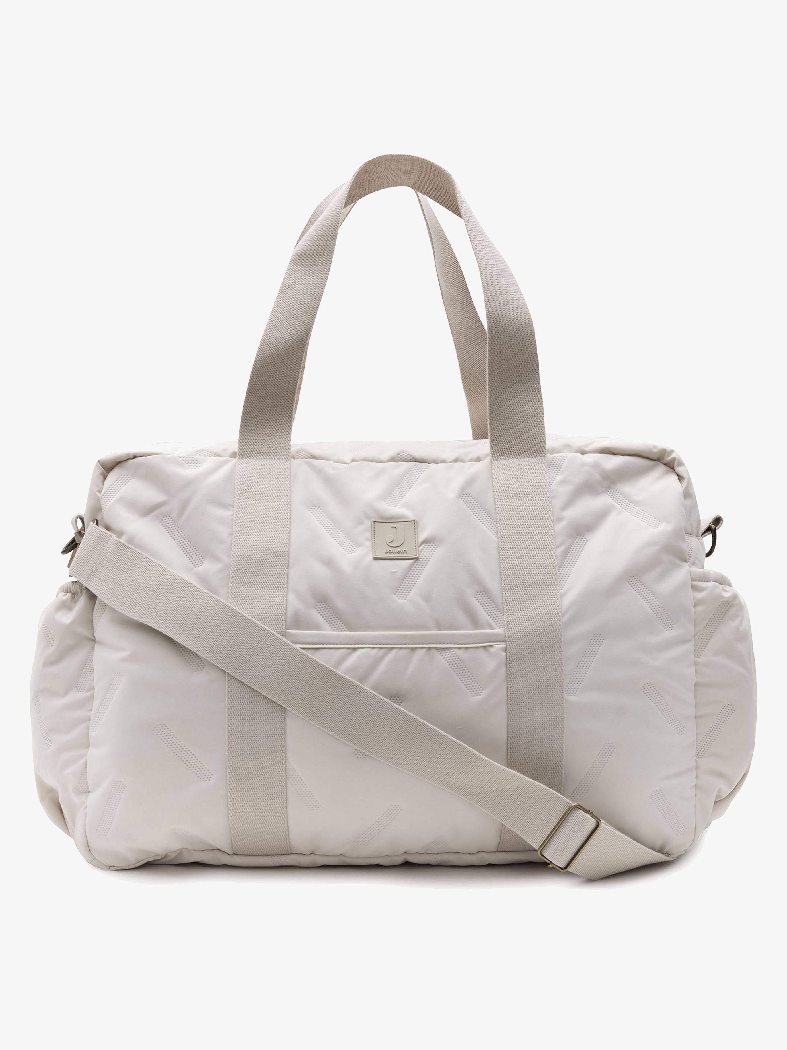 Jollein Embossed Lily Wickeltasche, Sand