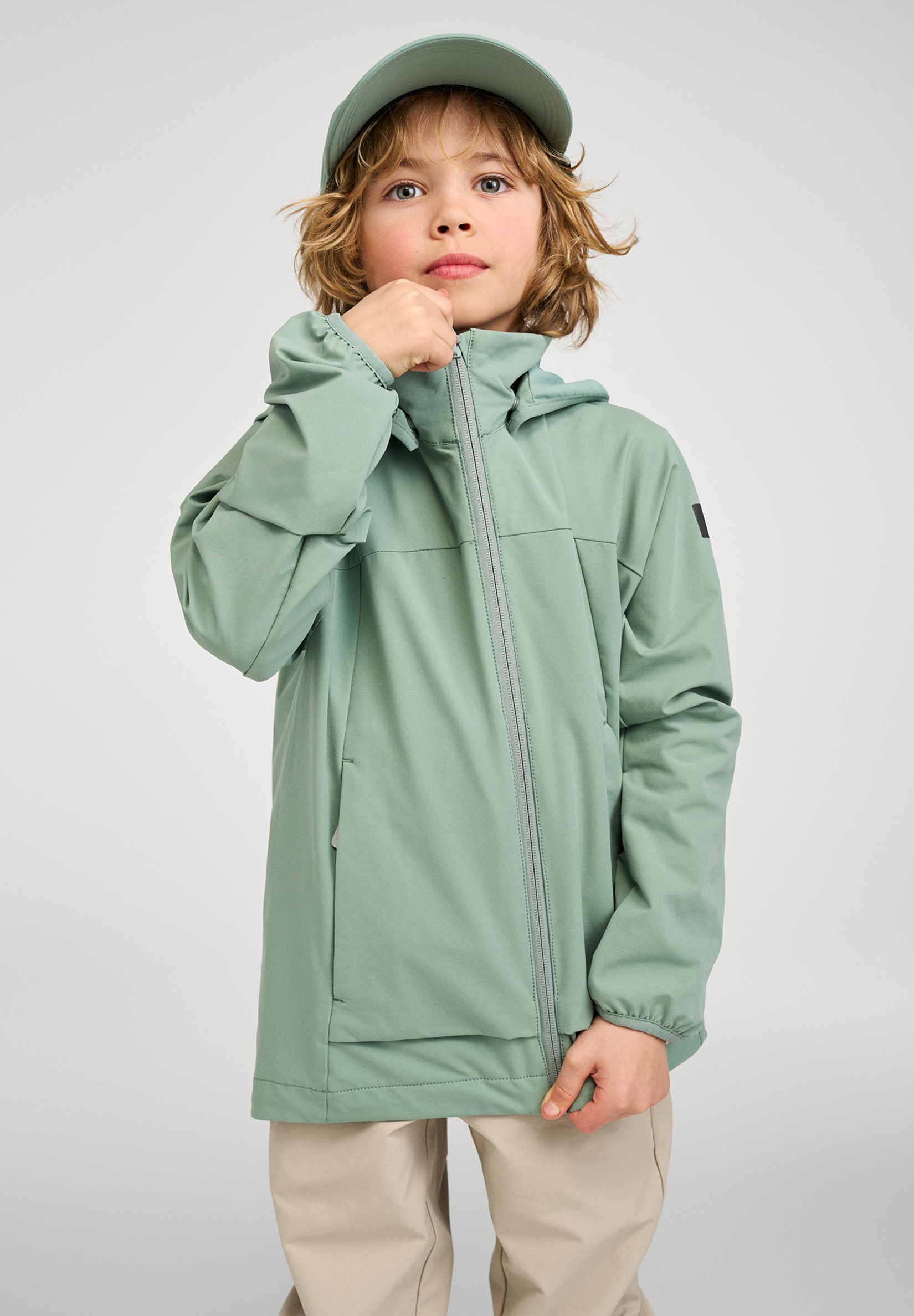 Puruton BugProof Jacke, Stone Green, 116
