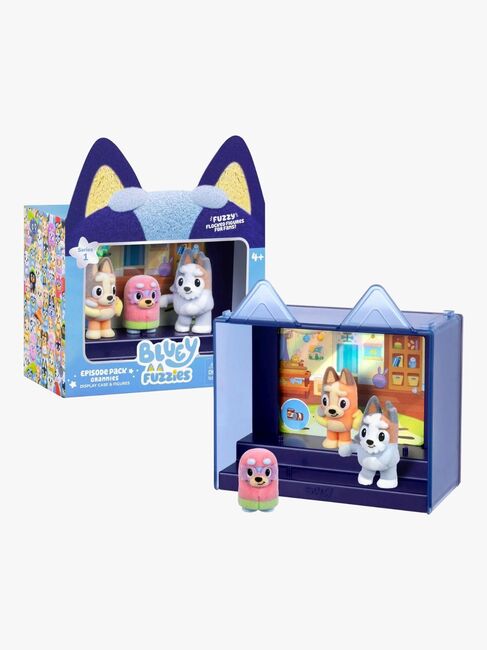 Bluey Fuzzies Figurenset Episode 3er-Pack Gemischte Auswahl
