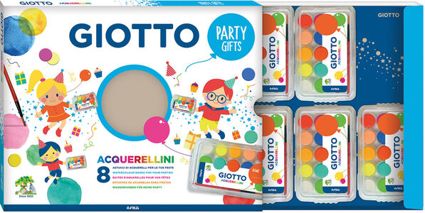 Giotto Giotto Aquarelli Party Set Wasserfarben