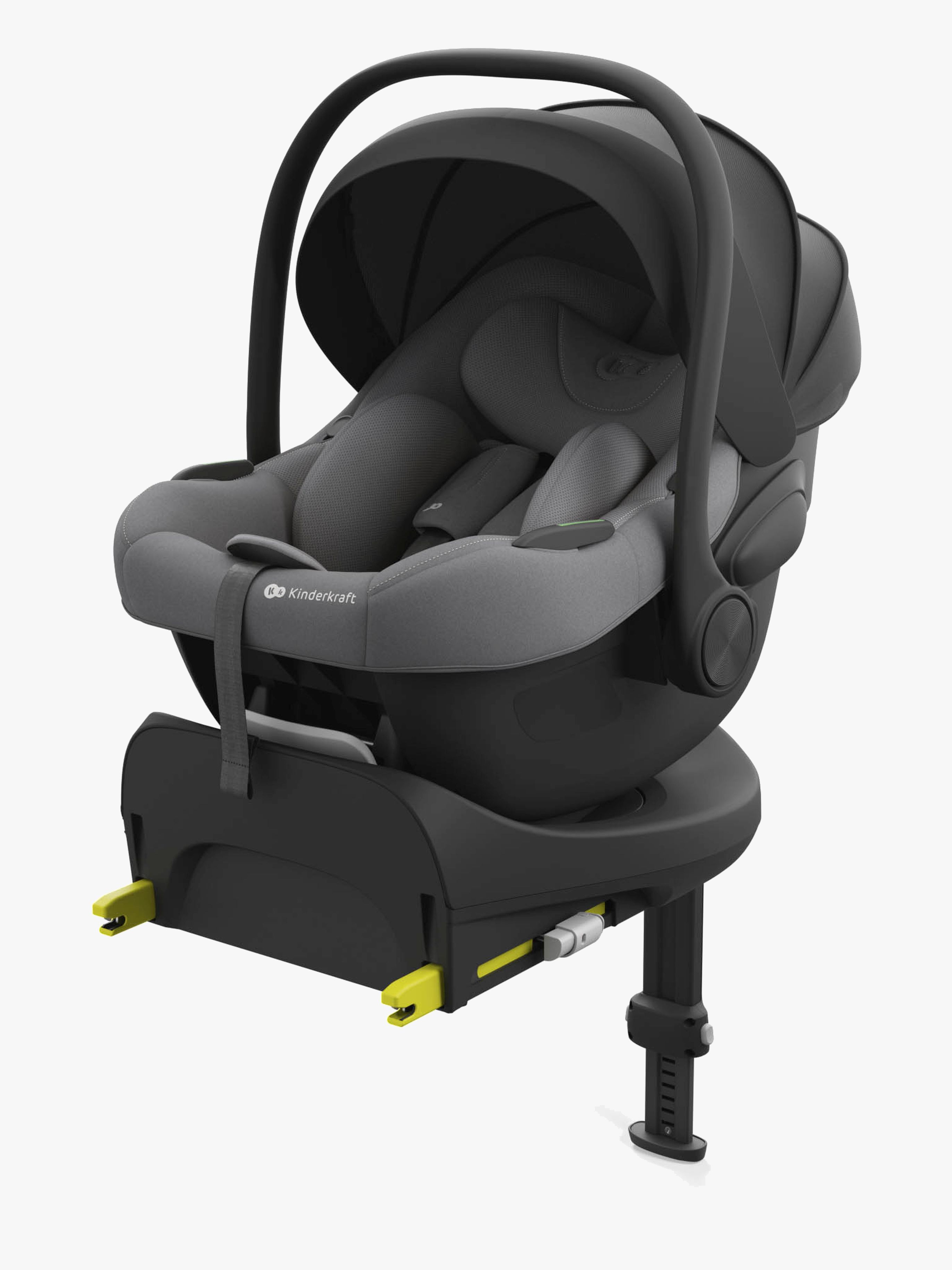 Kinderkraft I-LITE Babyschale inkl. ENDURA SAFE FX Basis, Grey