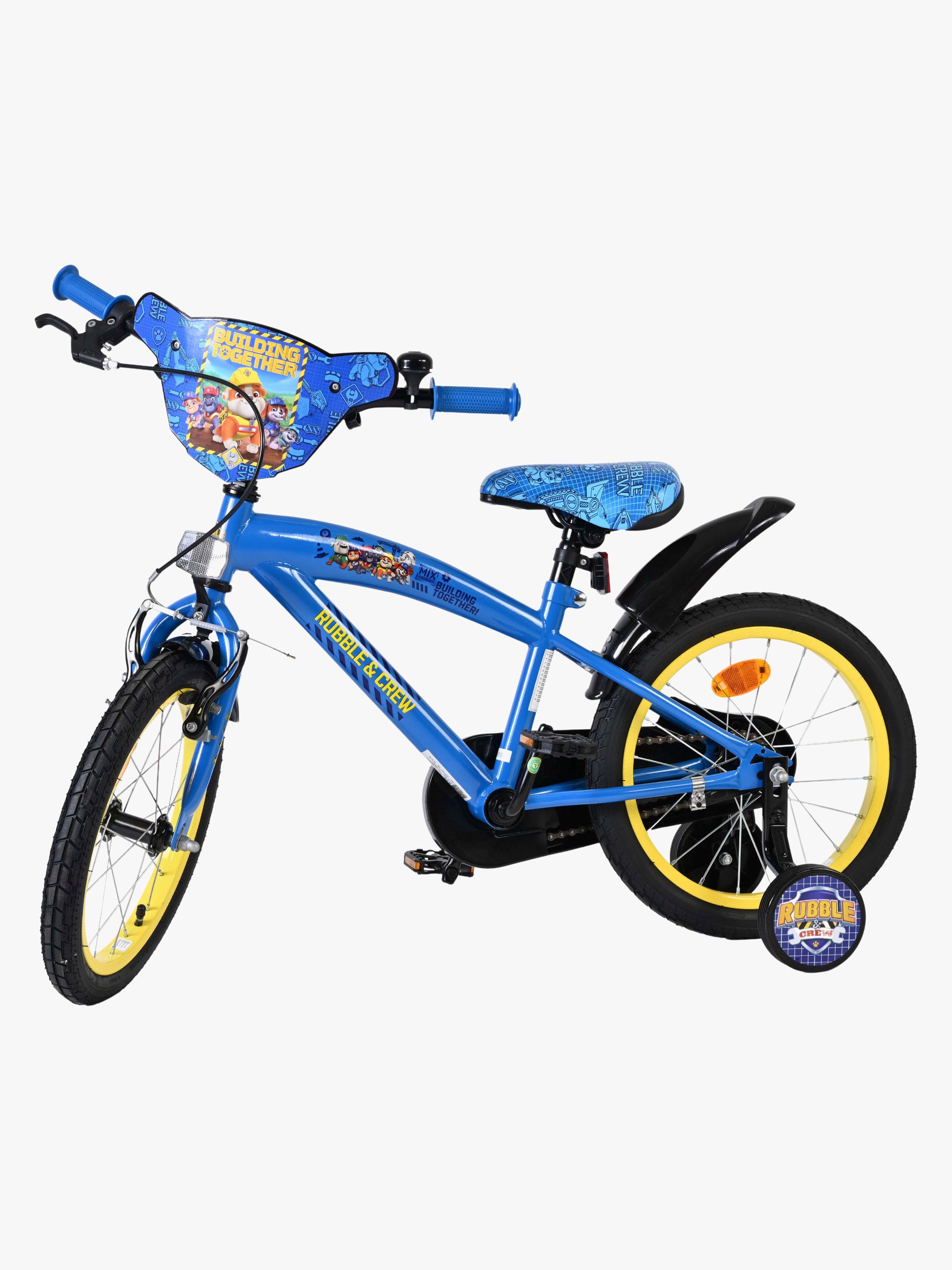 Paw Patrol Rubble & Crew Kinderfahrrad 16 Zoll, Blau