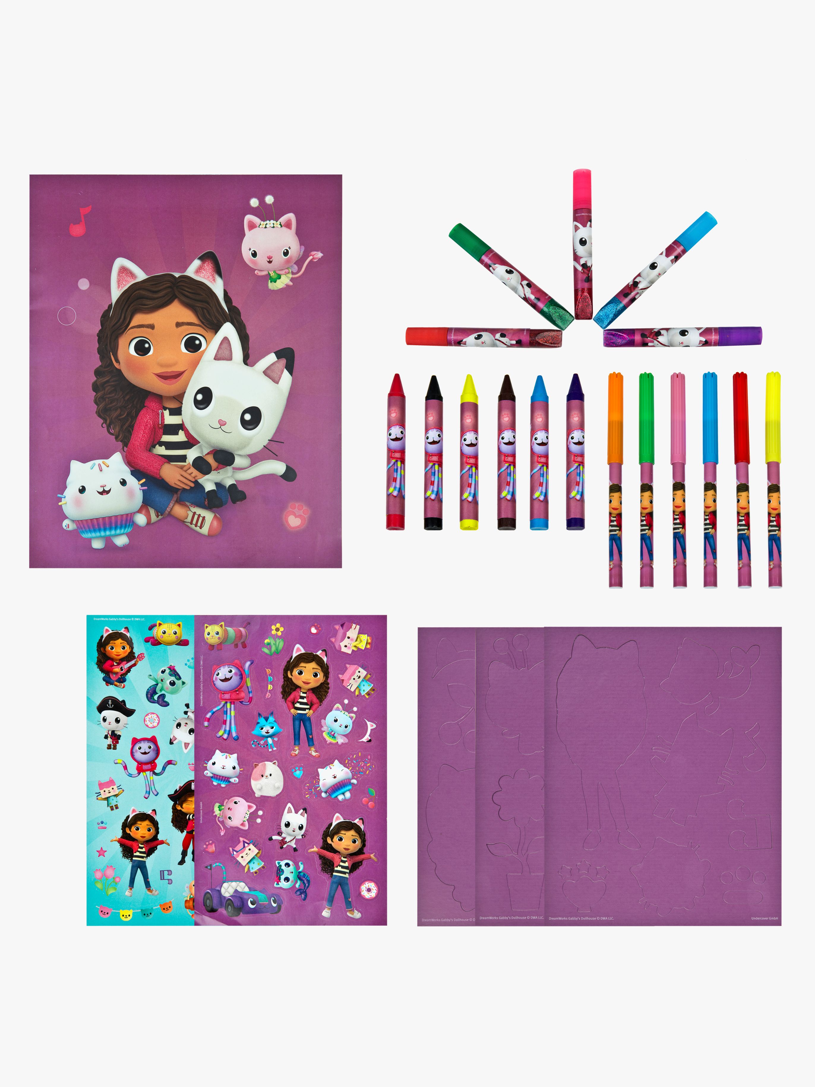 UnderCover Gabby's Dollhouse Bastelset Deluxe