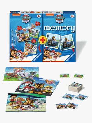 Ravensburger Paw Patrol Puzzle 3-in-1 + Memospiel
