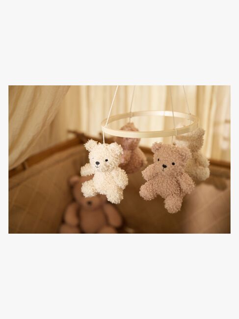 Jollein Teddy Bear Mobile, Natural/Biscuit
