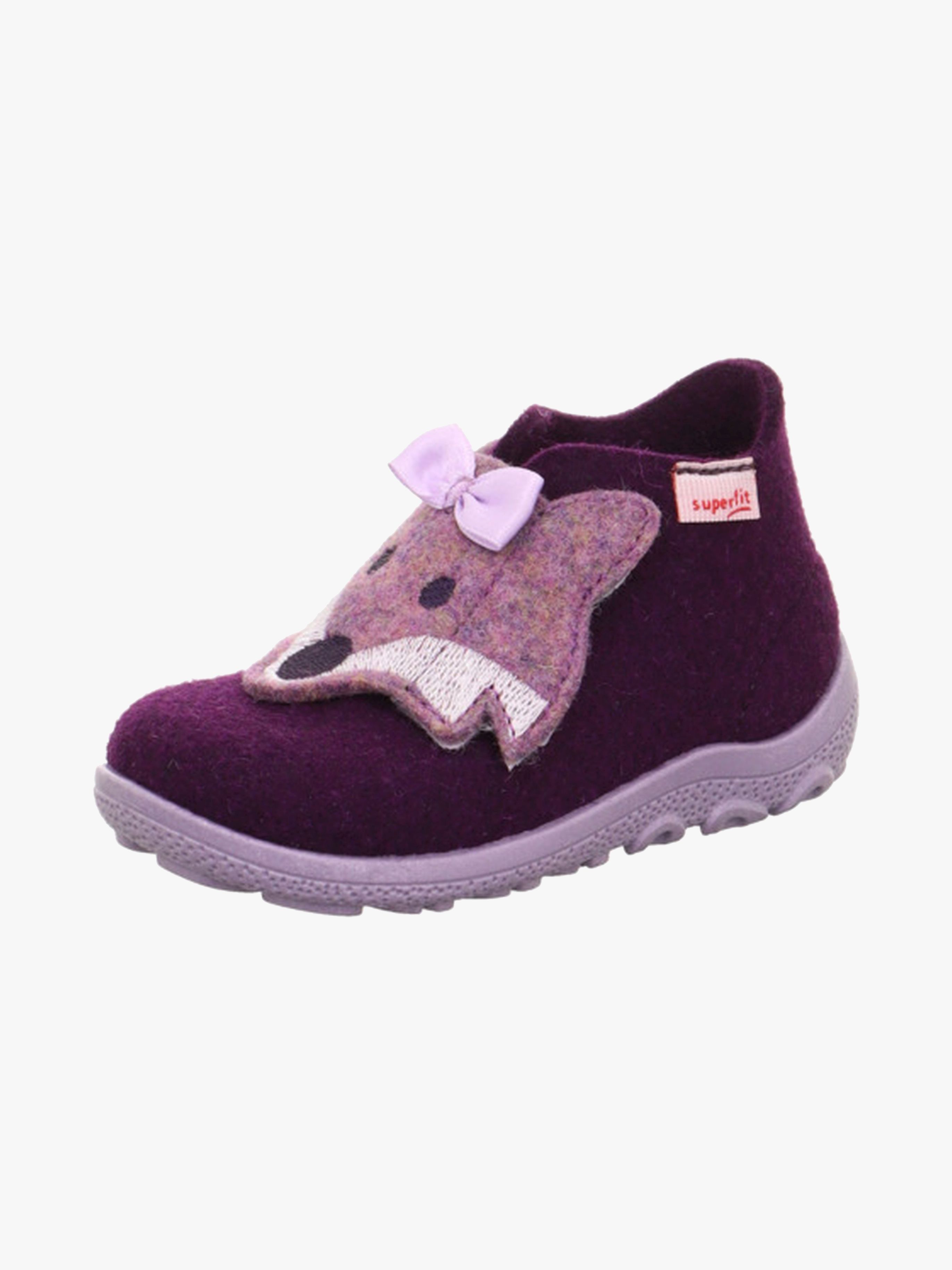 Superfit Happy Octi Hausschuhe, Dark Purple, 20