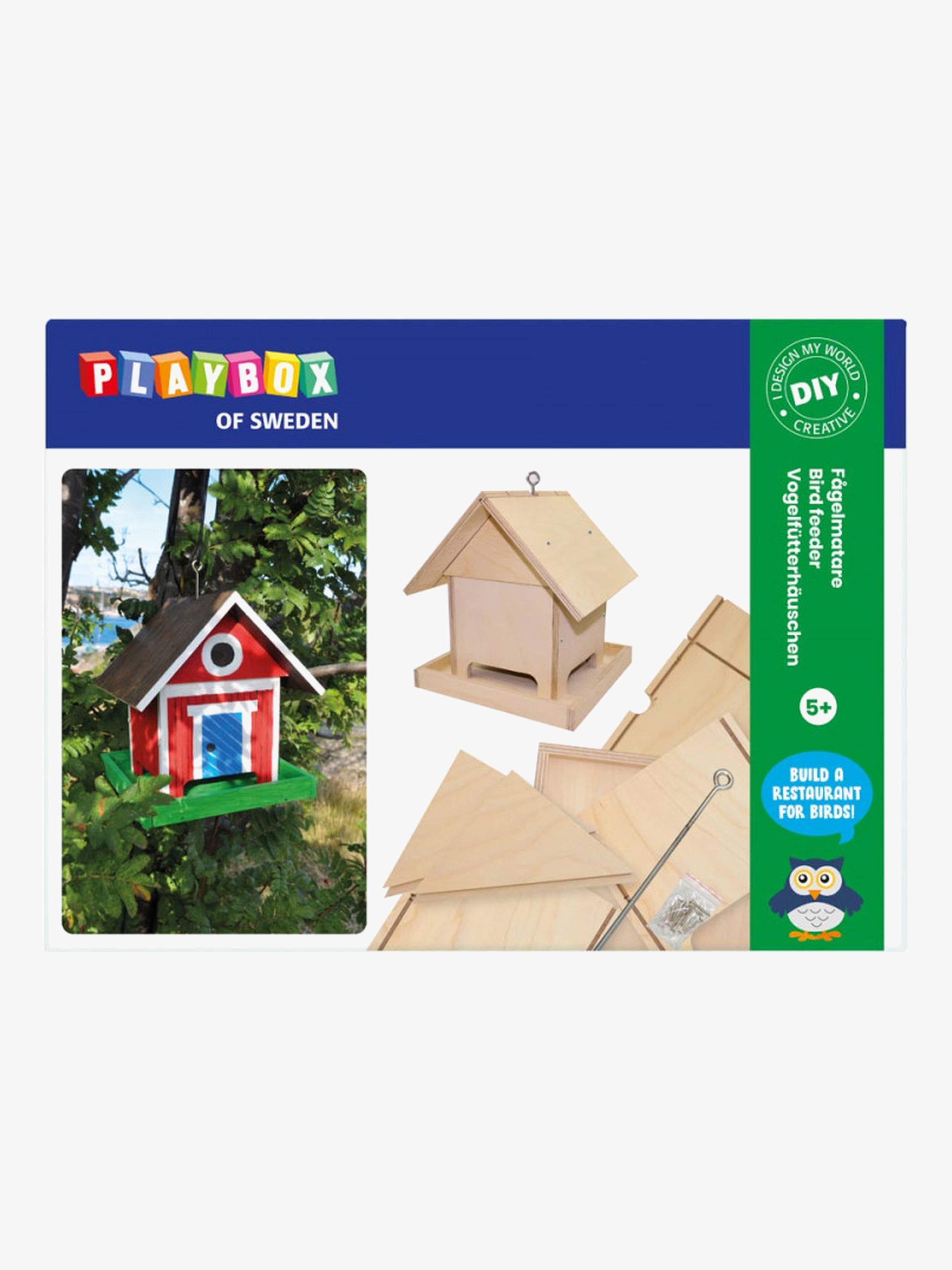 Playbox Bastelset Futterhäuschen