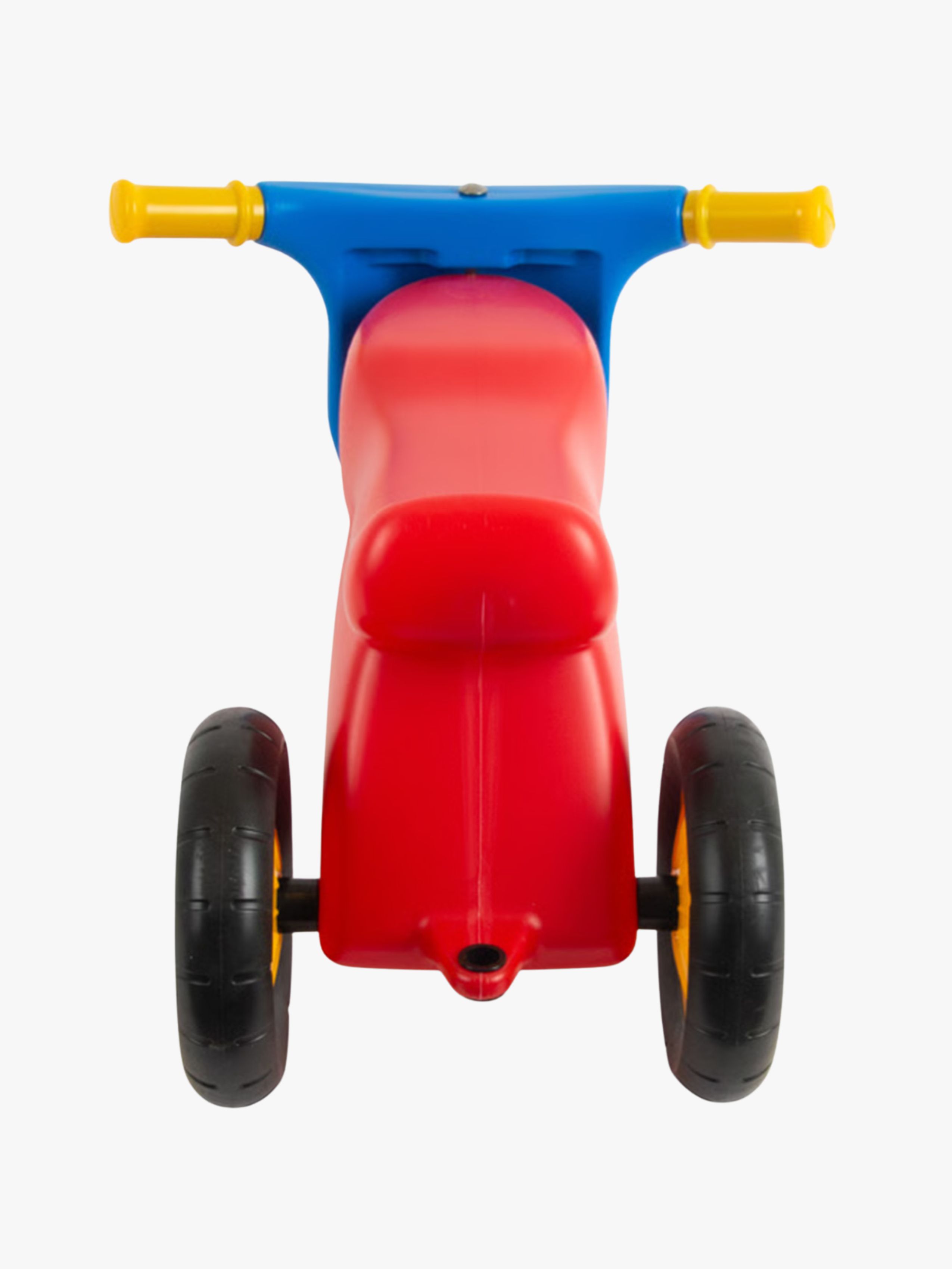 Dantoy Motorrad mit Gummirädern, Rot/Blau