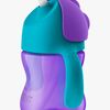 Philips Avent Becher mit Strohhalm und Griff 200ml, Lila/Türkis