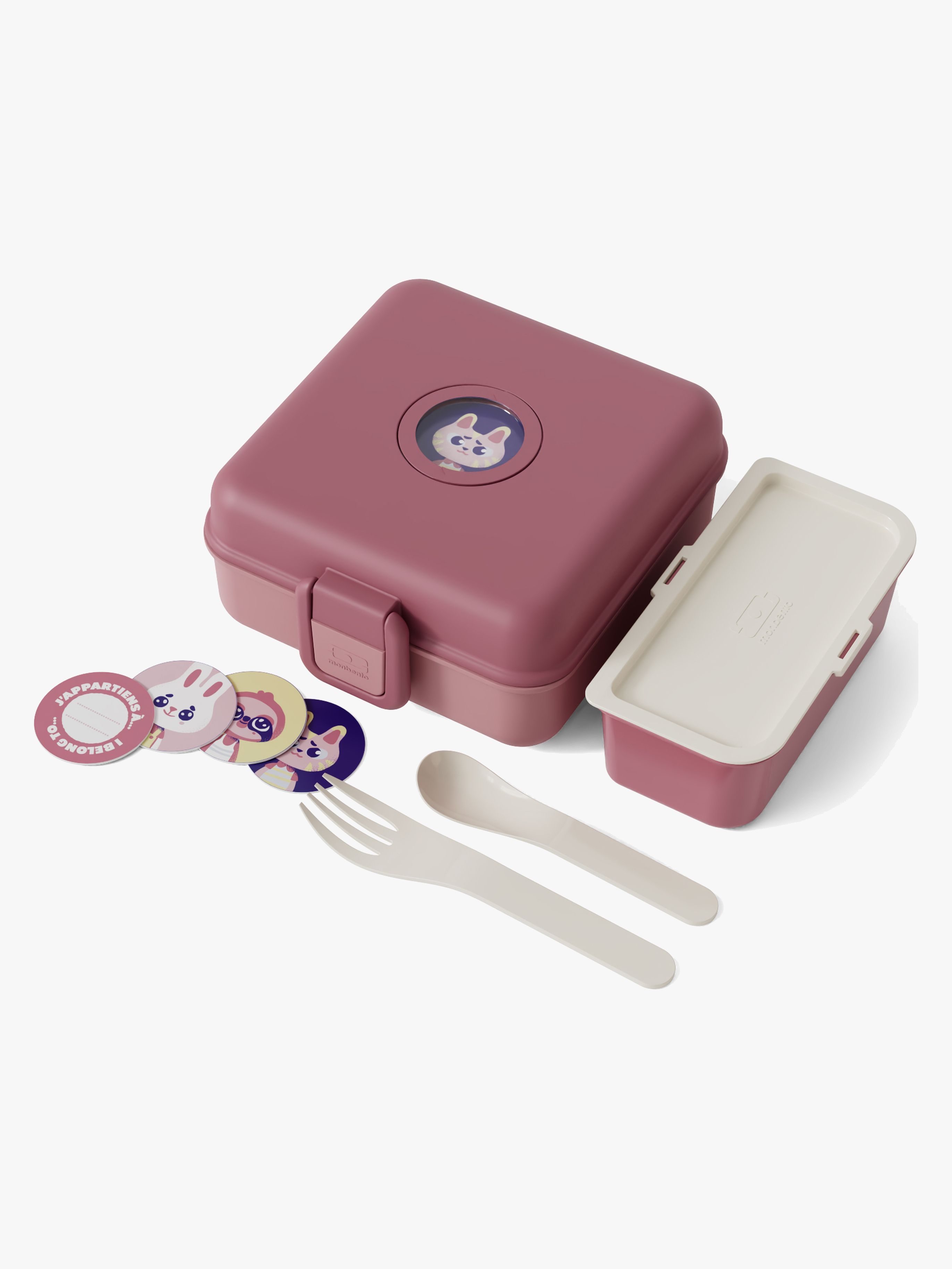 Snacky Bento Brotdose, Pink Blush