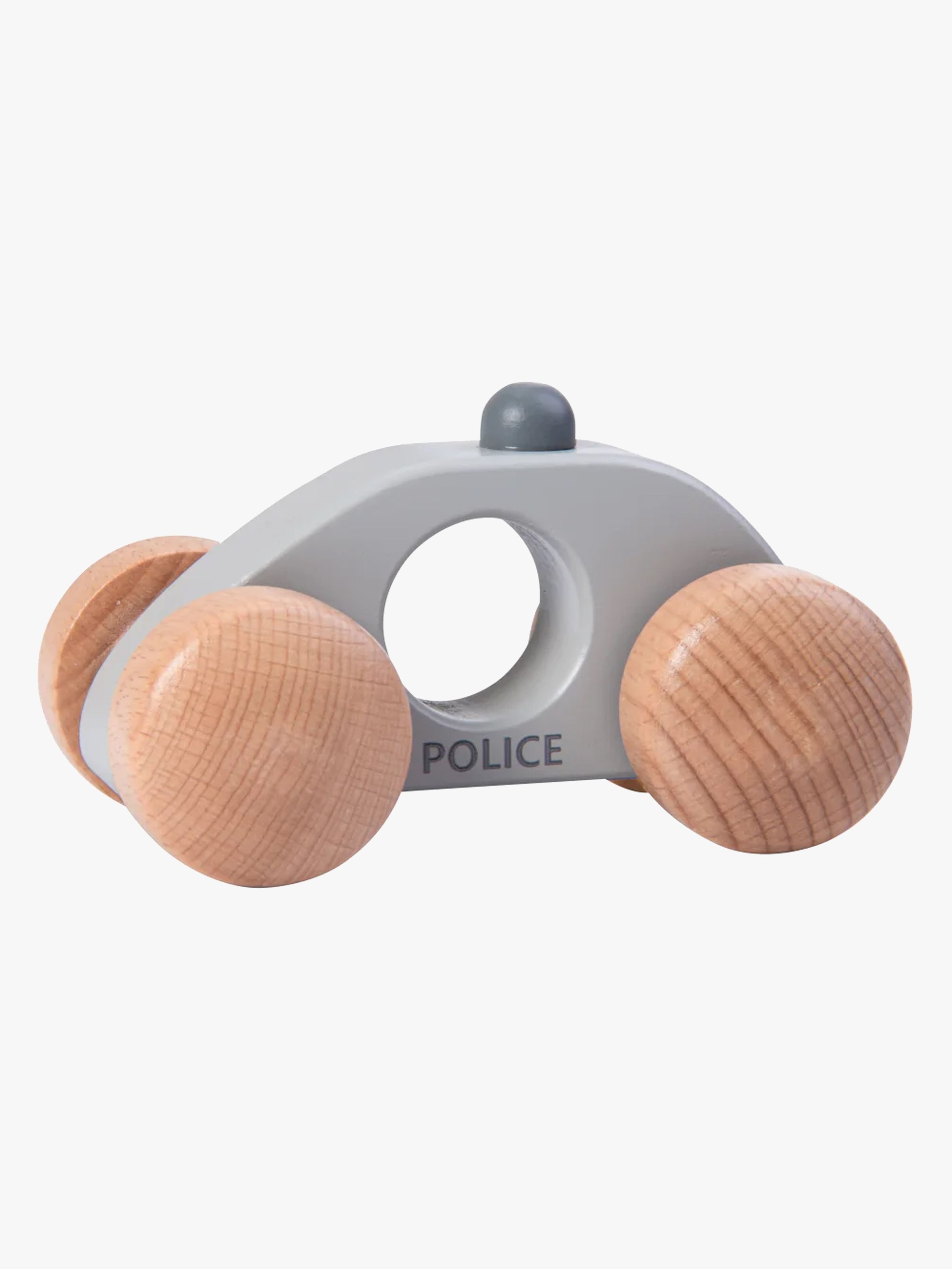 Kinder and Kids Spielzeug-Polizeiauto, Grau