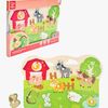 Hape Knopfpuzzle Bauernhoftiere 10 Teile