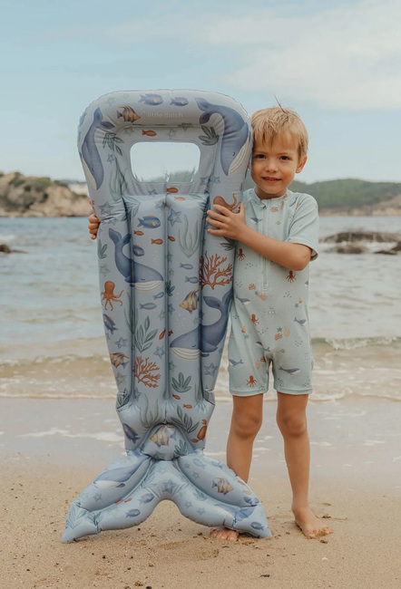 Little Dutch Schwimmmatratze Ocean World, Blue