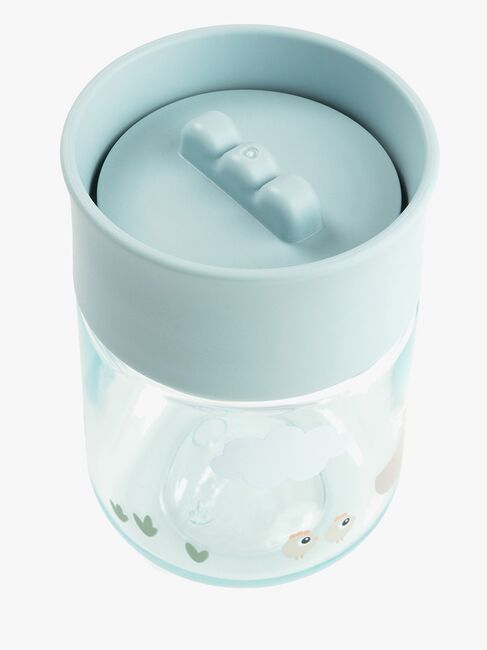 Done By Deer Tiny Farm 360° Becher, Blue