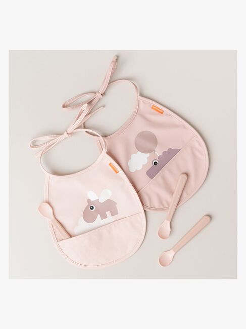 Done By Deer Happy Clouds Mini Taschenlätzchen 2er-Pack, Powder