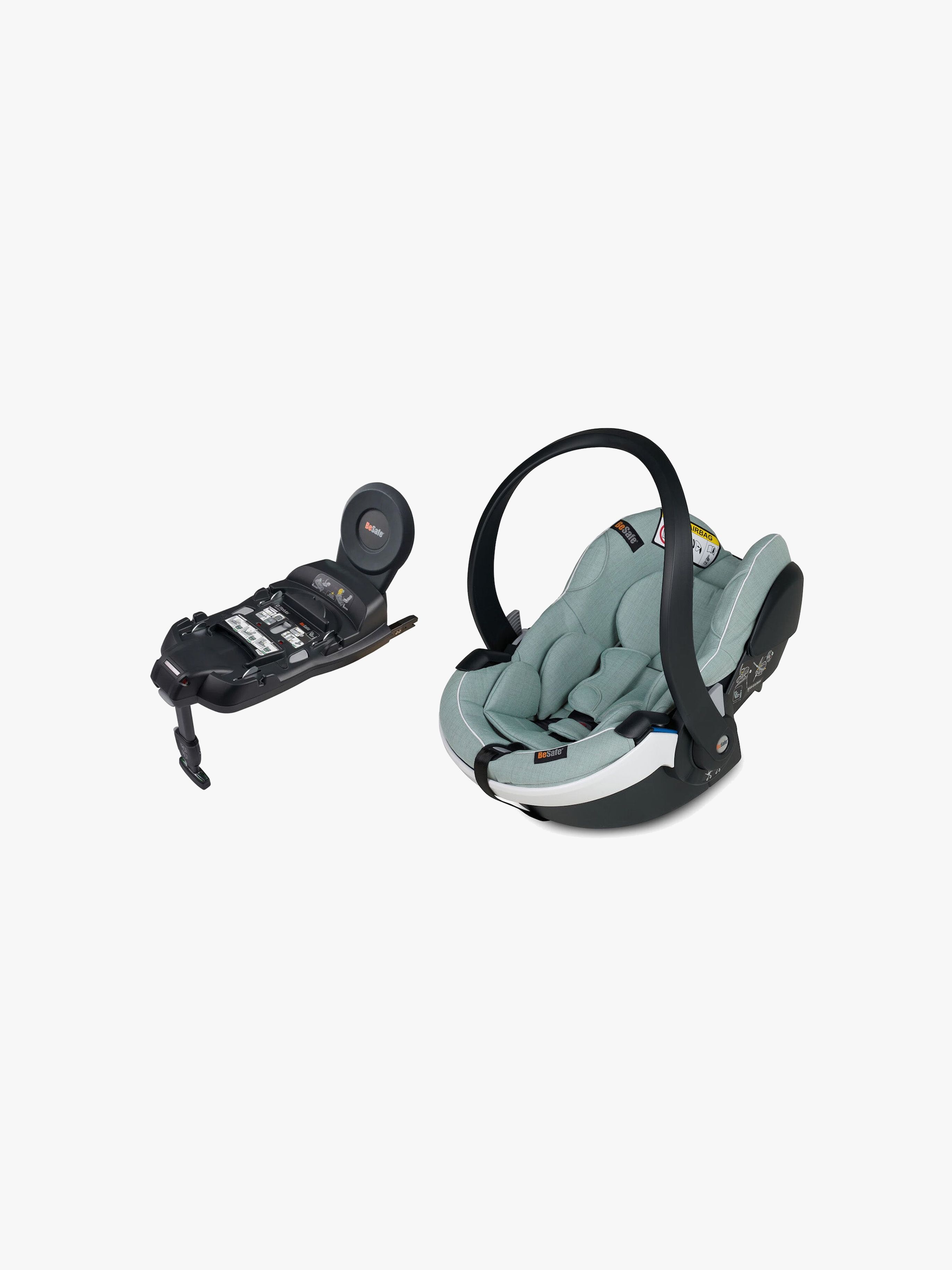 iZi Go Modular X2 Babyschale inkl. Basis, Sea Green Melange