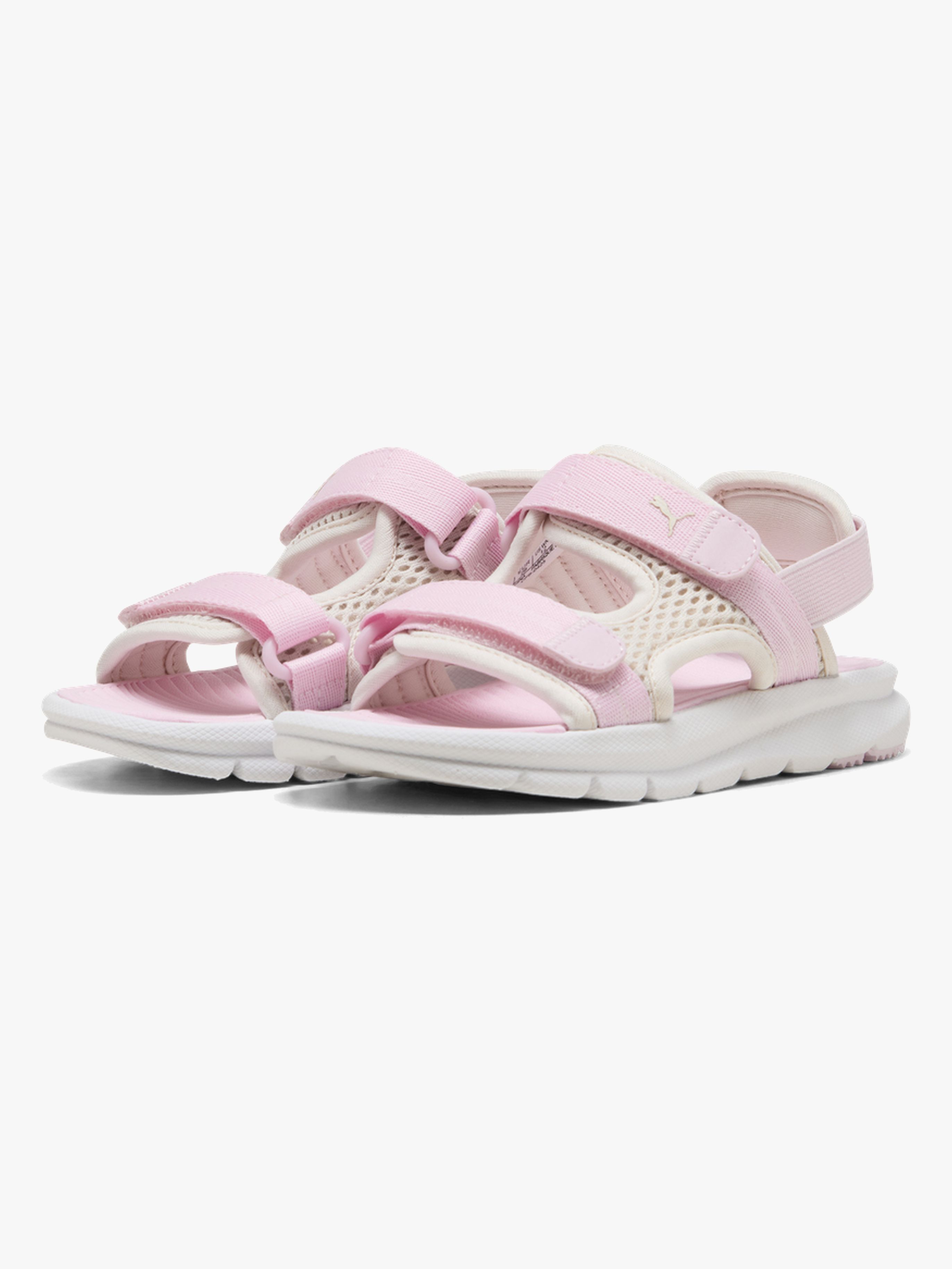 Puma Evolve Kinder Sandalen, Alpine Snow/Pink, 28