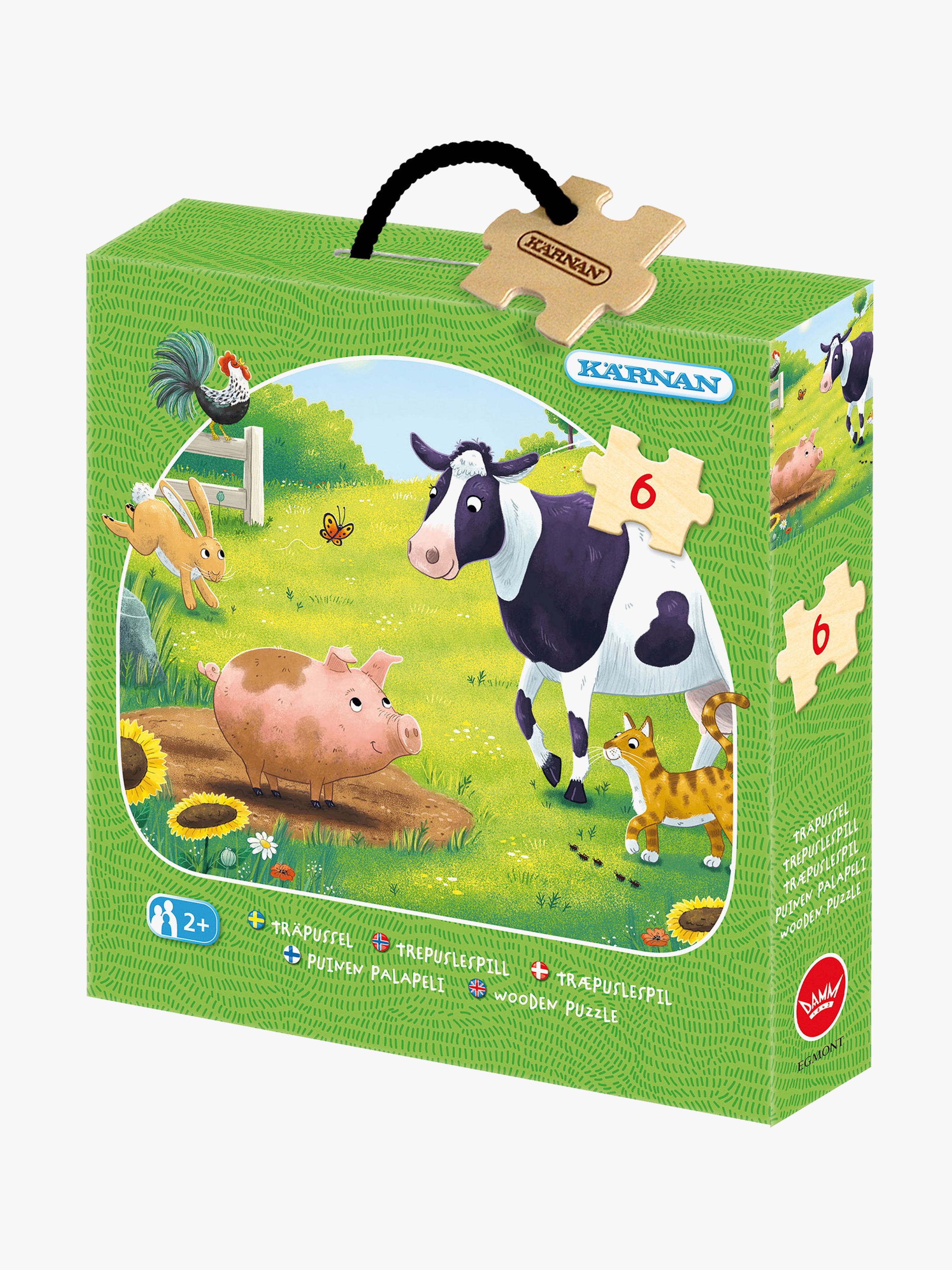 Puzzle Auf Dem Bauernhof 6 Teile