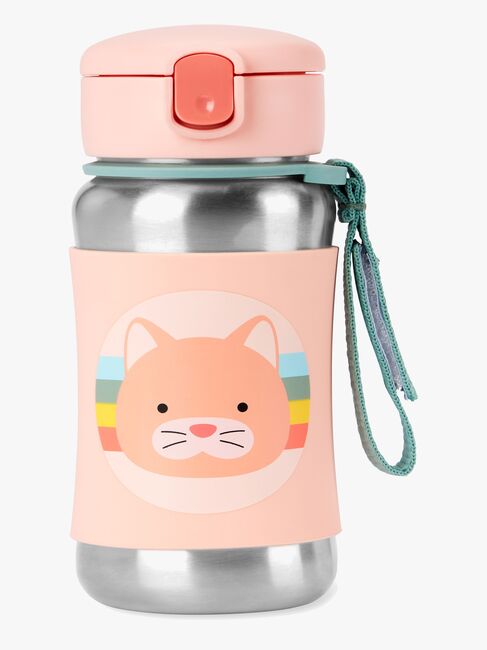 Skip Hop Zoo Sportflasche Katze, Hellrosa