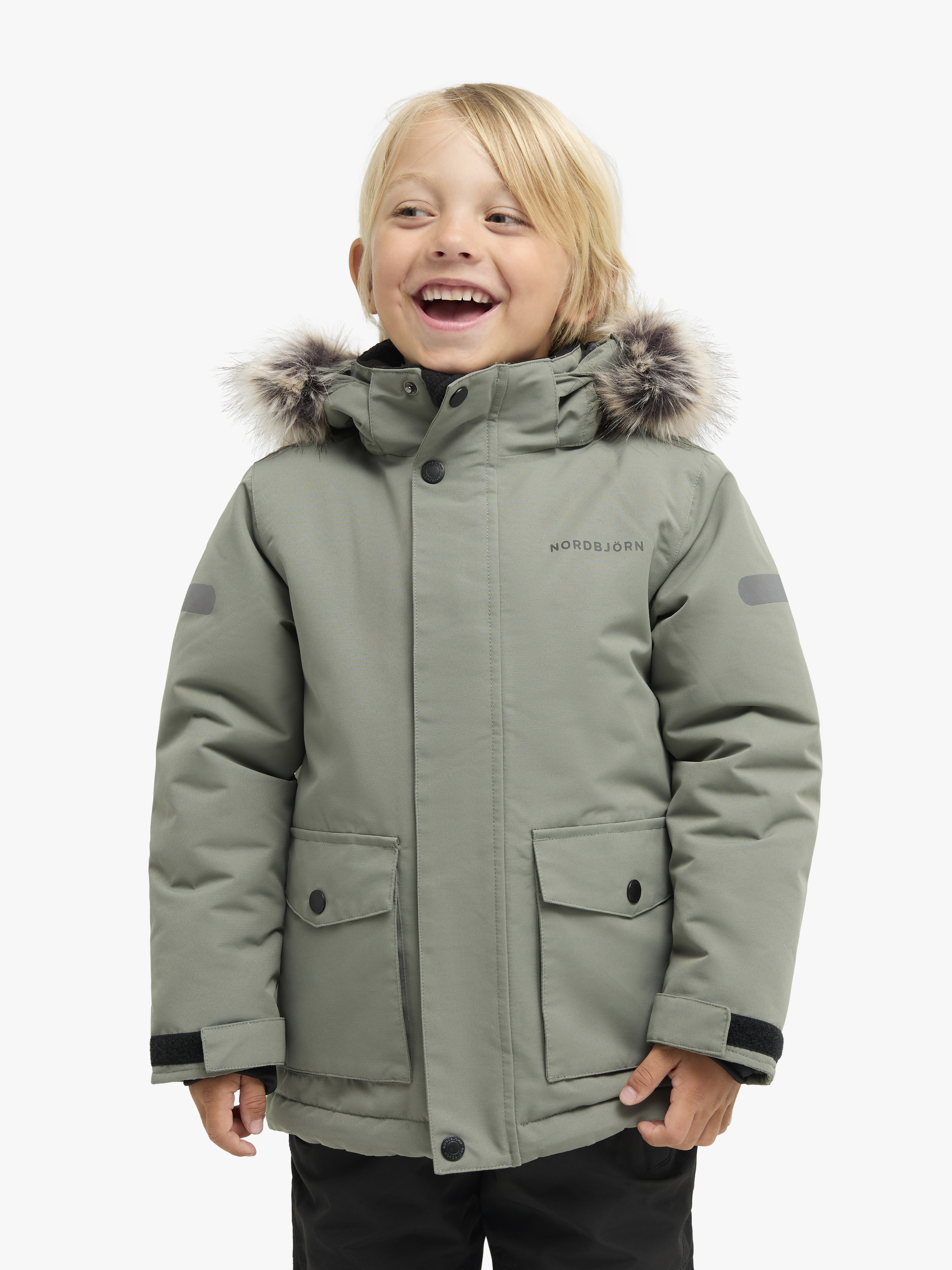 Nordbjörn Avalanche Winterjacke, Grün, 104