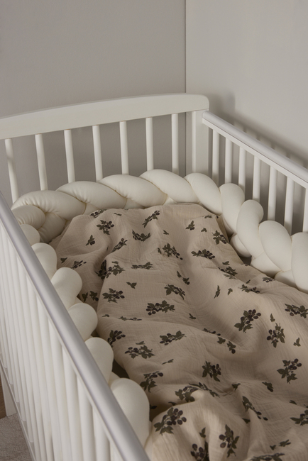 Alice & Fox ALEAH Geflochtenes Nestchen 200 cm, Creme