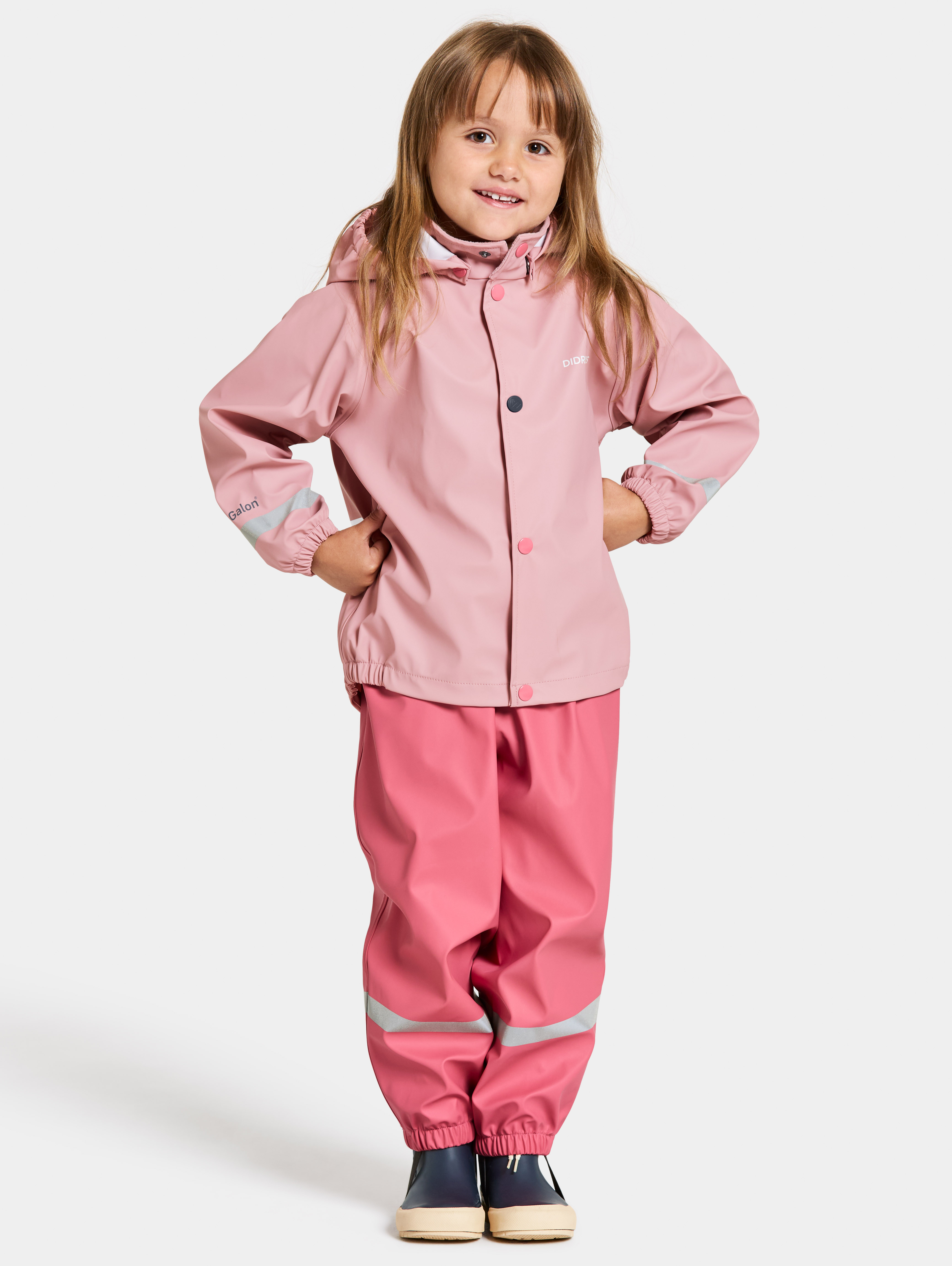 Didriksons Slaskeman Regenset, Soft Pink, 100