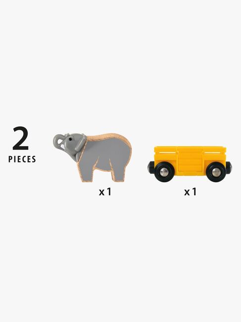 BRIO World 33969 Elefant und Wagen
