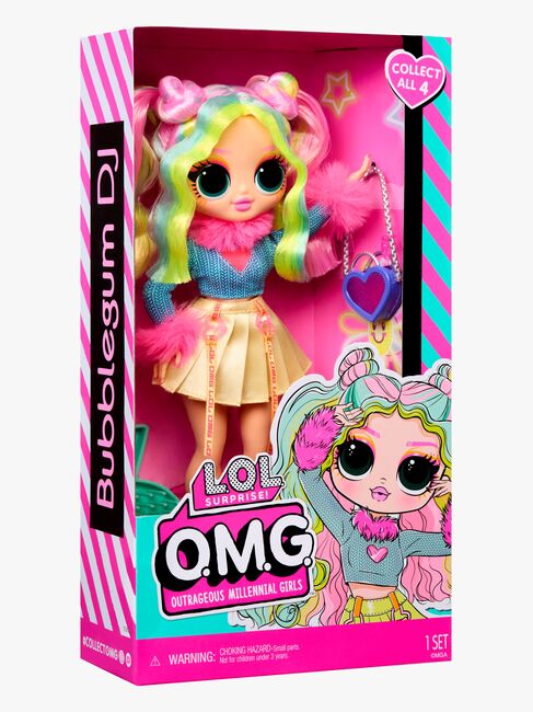 L.O.L OMG Entry Puppe Bubblegum D.J