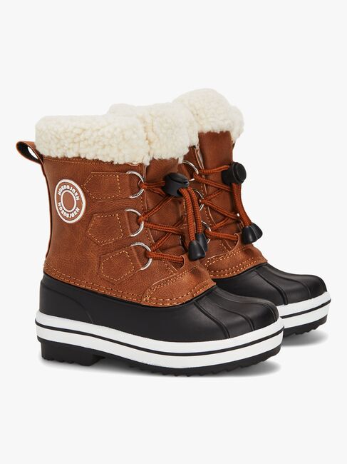 Nordbjørn Lynx Winterstiefel, Brown