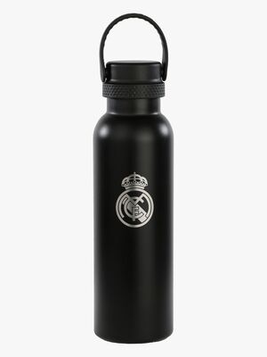 Real Madrid Stainless Steel Trinkflasche 600ml, Blau