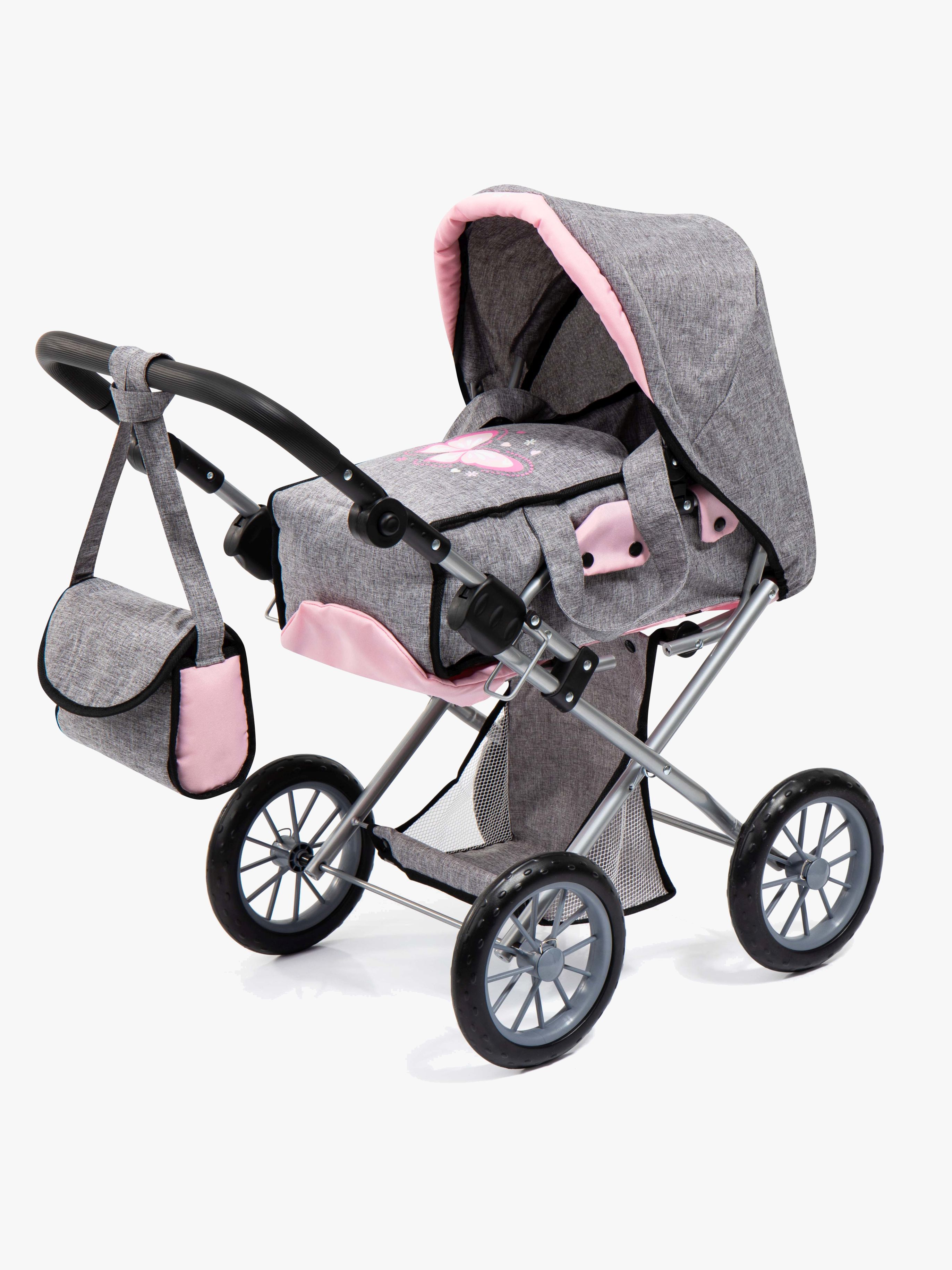 Bayer Design City Star Puppenwagen, Grau