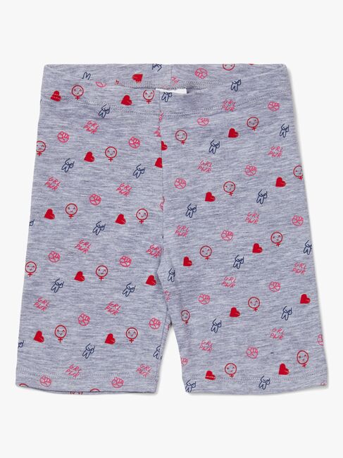 Luca & Lola Agnese Fahrradhose 2er-Pack, Grey Melange