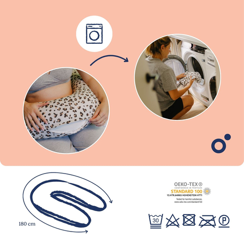 Doomoo  Still- & Schwangerschaftskissen, Leopard