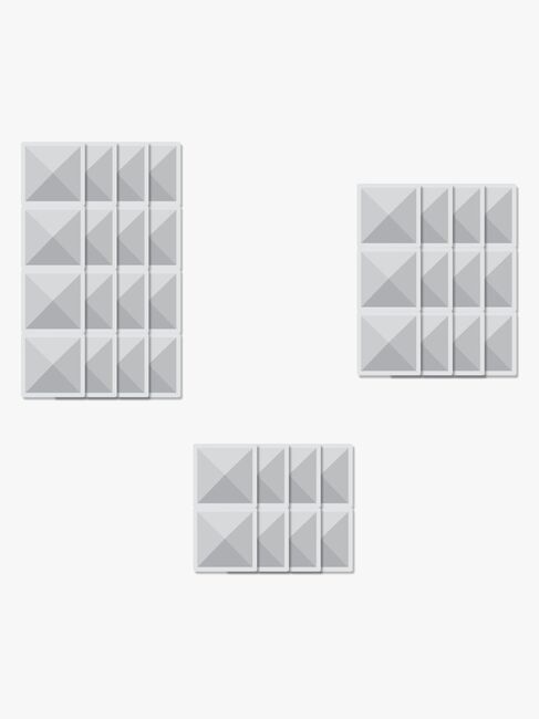 Connetix Magnetische Bauteile Clear Rechteck 12 Teile