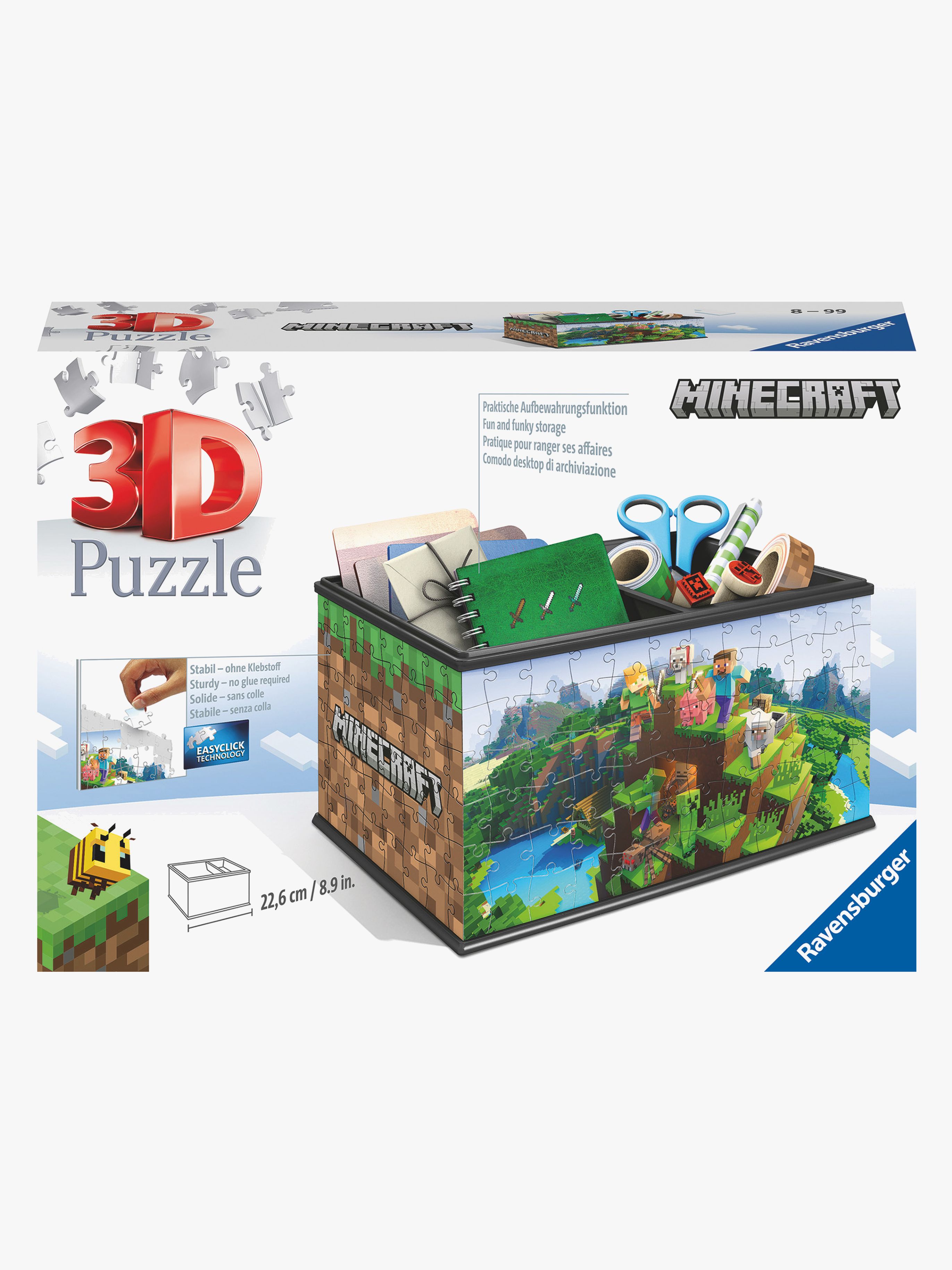 Minecraft 3D-Puzzle Schatzkiste 108 Teile