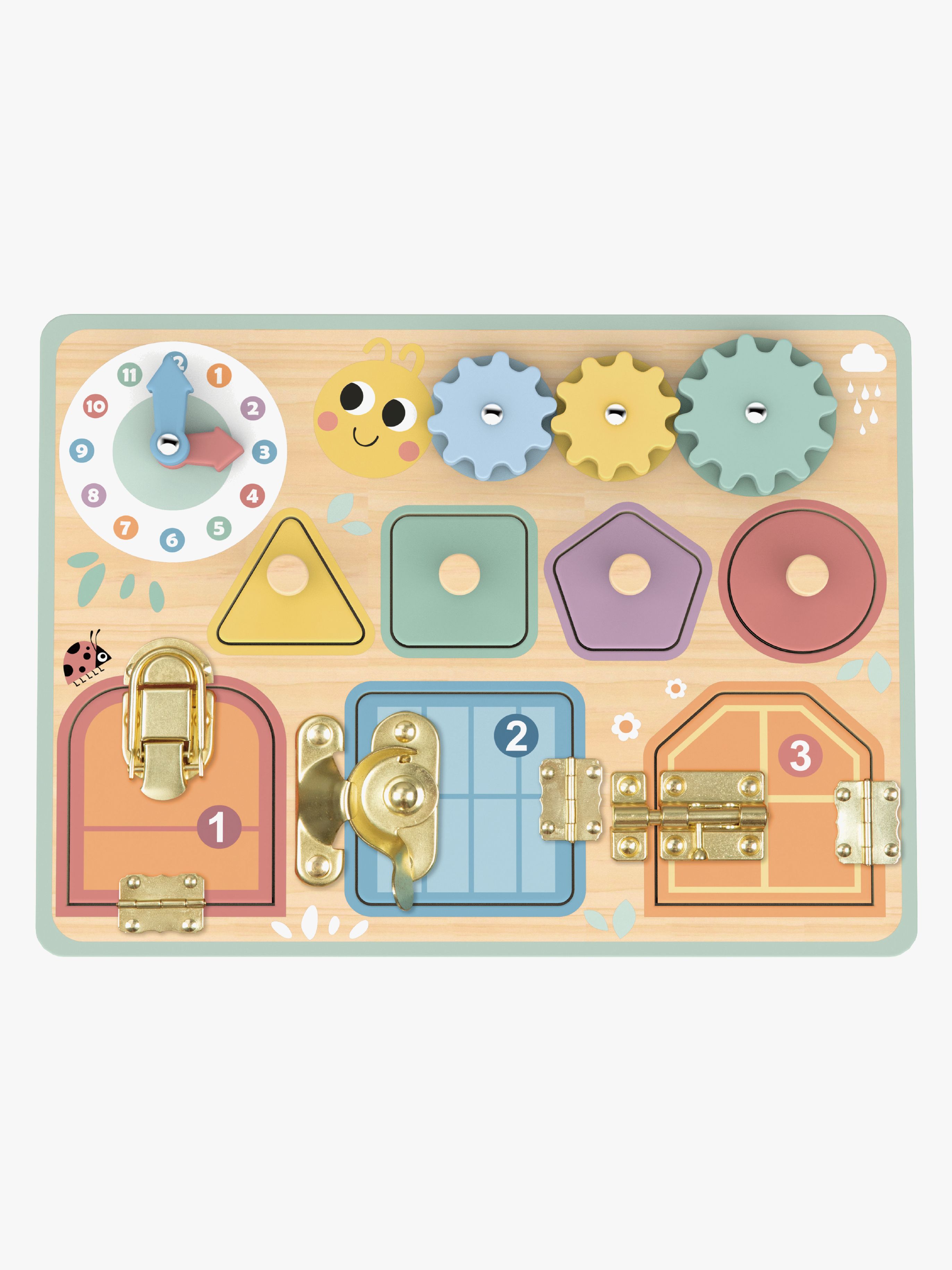Tooky Toy Busy Board Aktivitätsspielzeug, Babyspielzeug