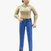 Bruder Figur mit blauer Jeans