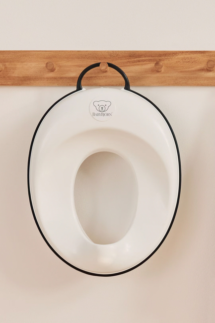 BabyBjörn Toilettensitz, Weiß/Schwarz