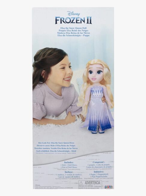 Disney Die Eiskönigin Puppe Elsa 38 cm, Weiß