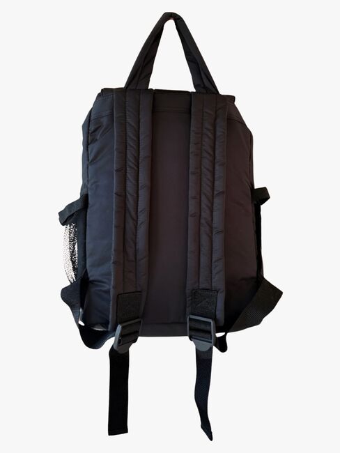 Wildride Wickeltasche Rucksack, Black