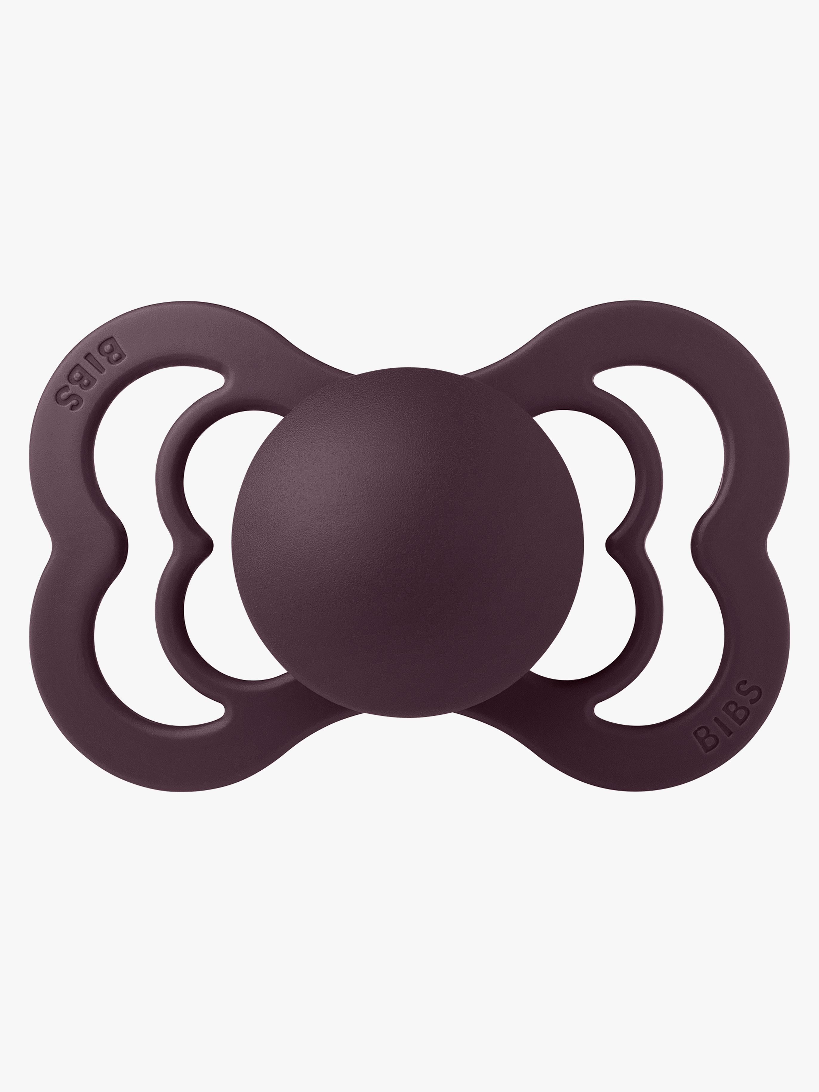 BIBS Supreme Schnuller Silikon Gr. 2, Plum