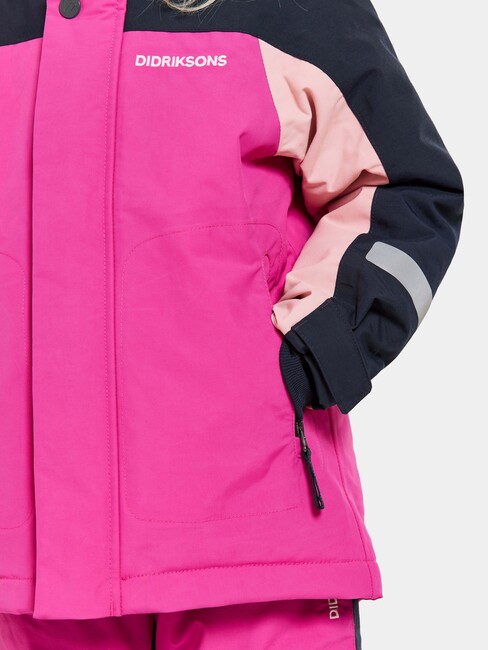 Didriksons Neptun Winterjacke, Plastic Pink