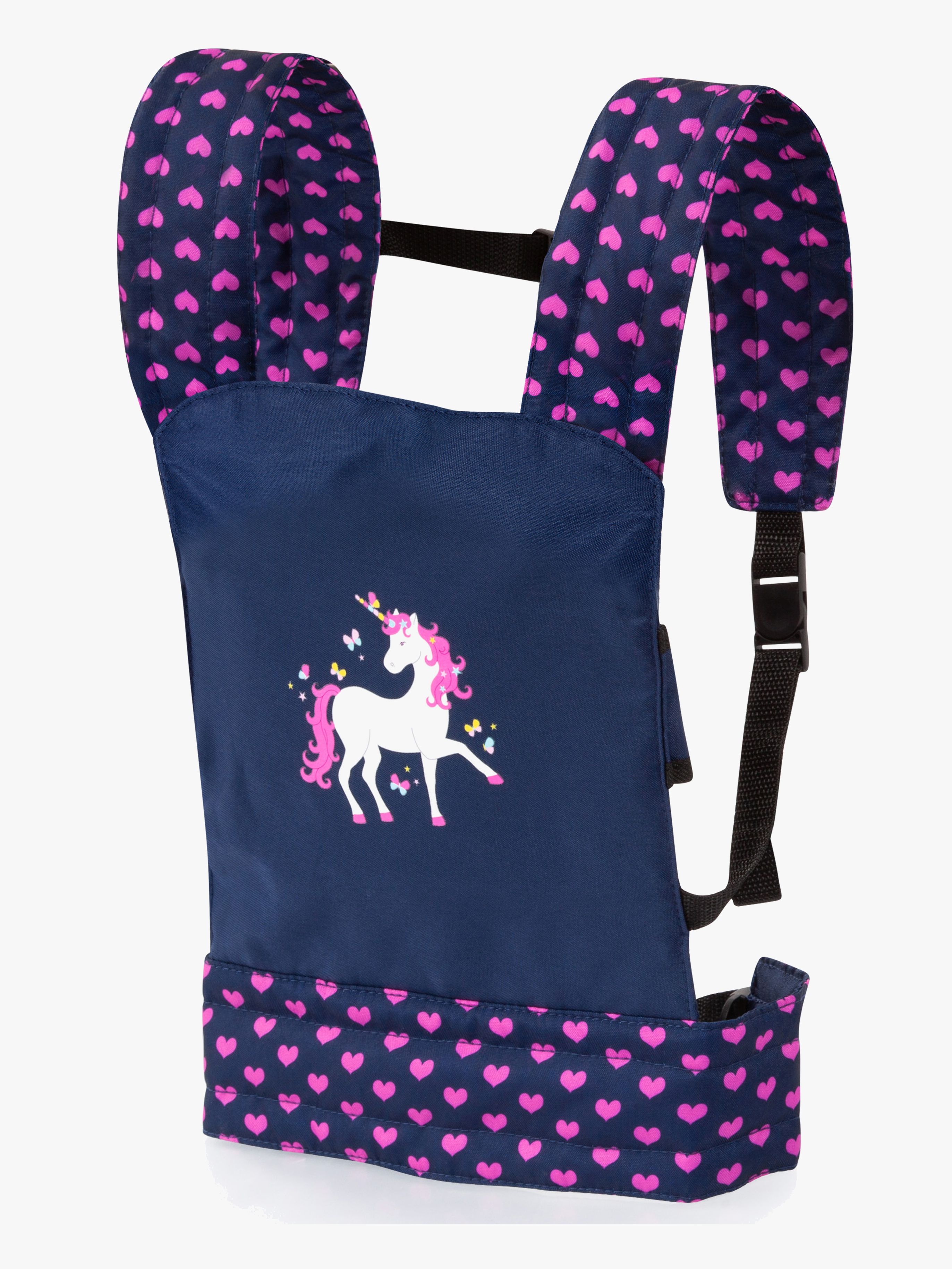 Babytrage für Puppe, Blau