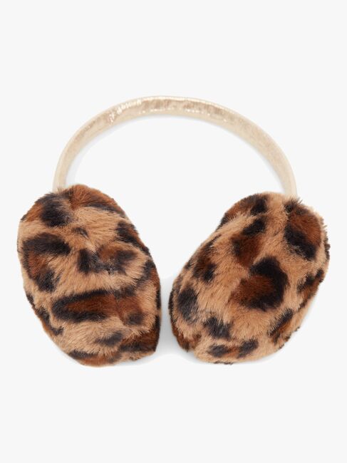 Petite Chérie Atelier Zoey Fake Fur Set, Leopard