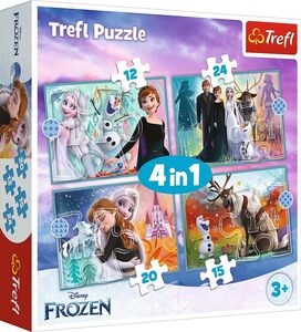 Trefl Die Eiskönigin Puzzles 4-in-1