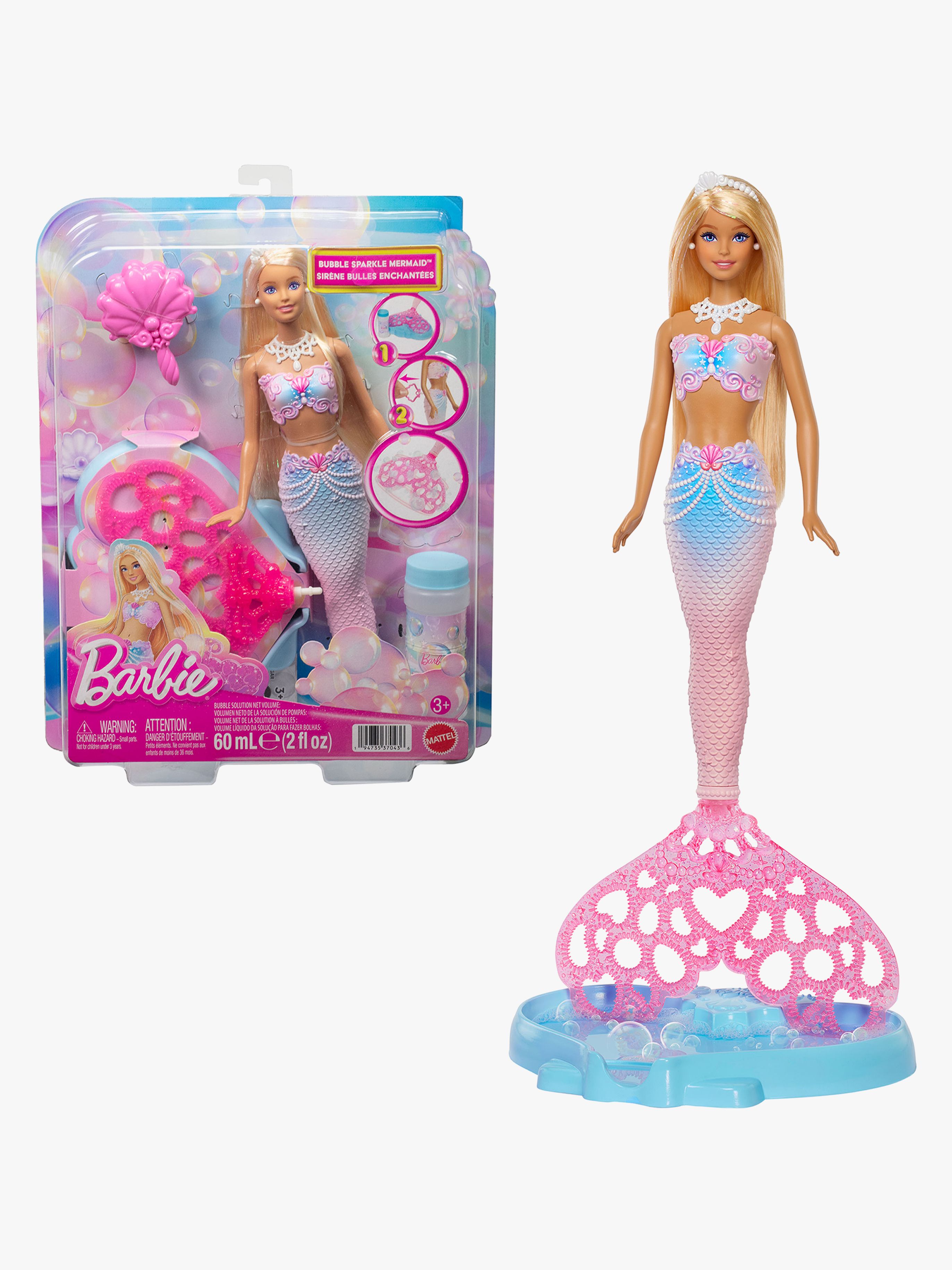 Bubble Sparkle Puppe Meerjungfrau