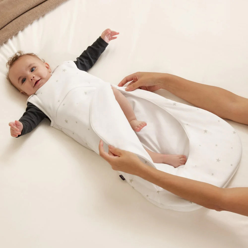 Snüz SnuzPouch Schlafsack 2.5 TOG, White/Star