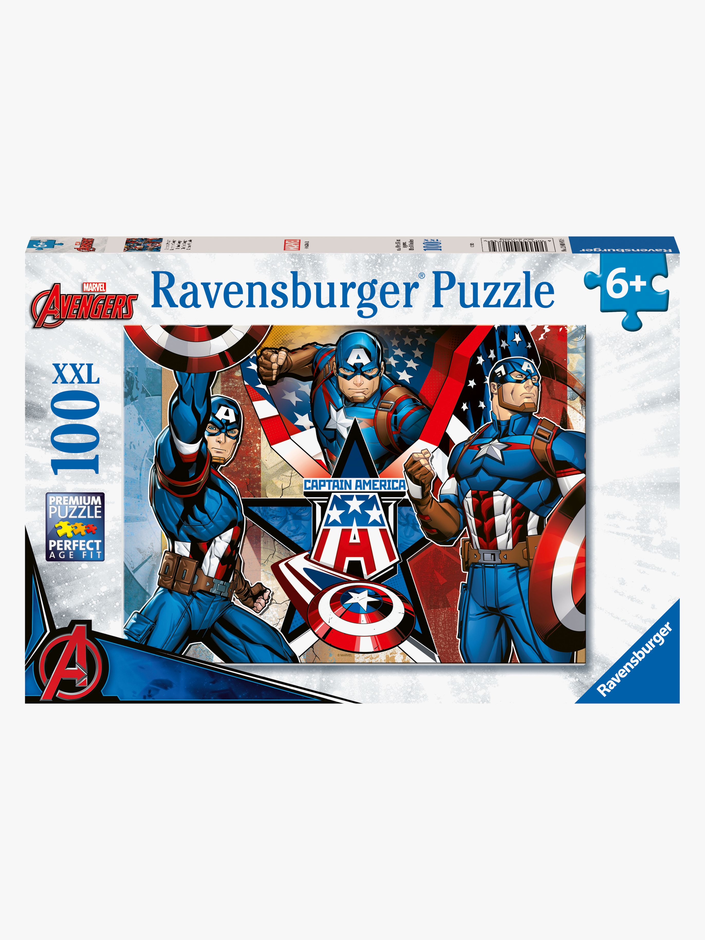 Ravensburger Marvel Avengers Captain America XXL Puzzle 100 Teile