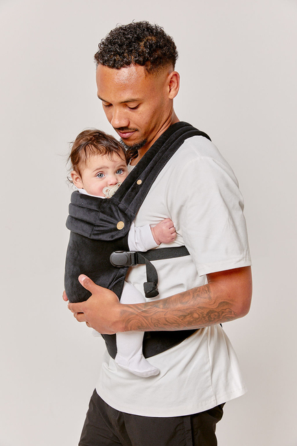Bizzi Growin Nomad Air Babytrage, Panther Black Velvet