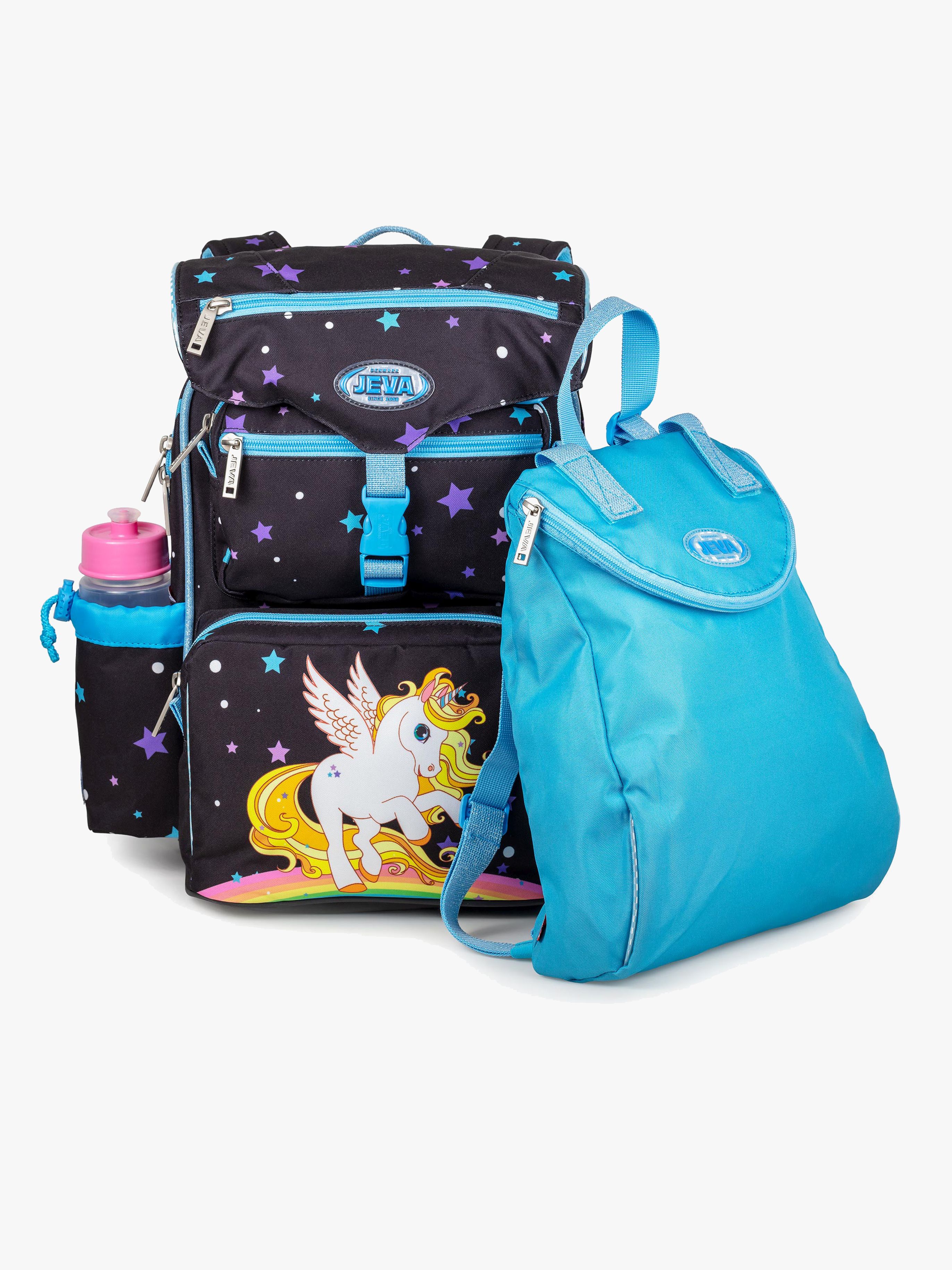 Jeva Beginners Kinder Rucksack 16L, Golden Unicorn